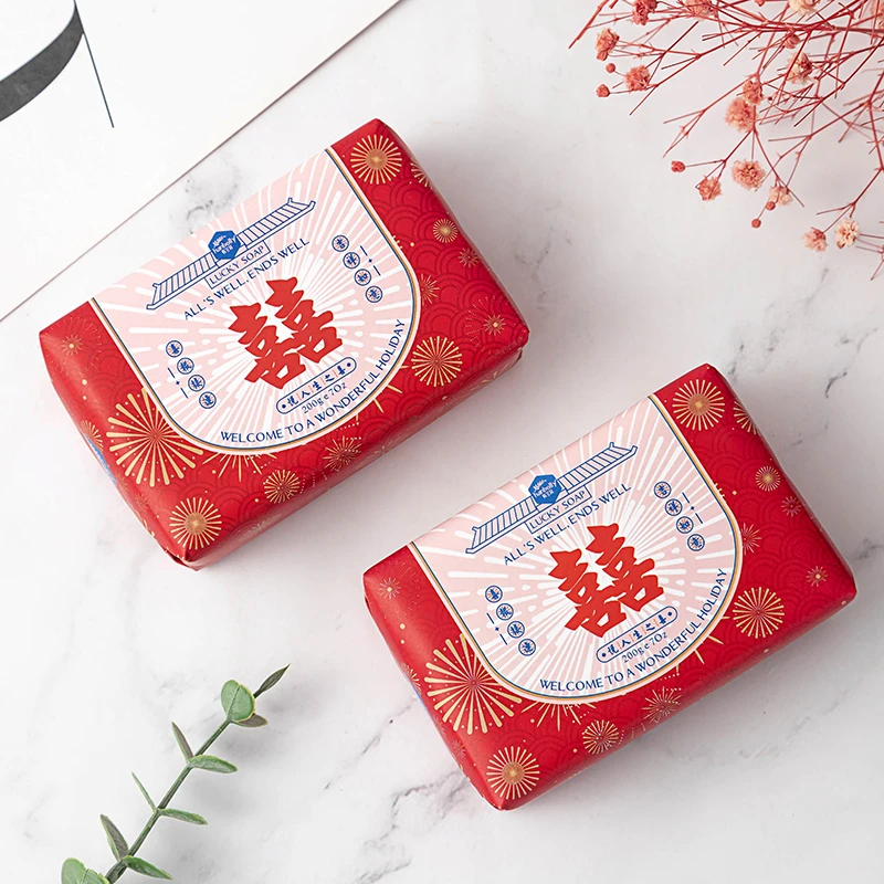 韩宝莉香皂结婚伴娘伴手礼盒回礼持久留香香氛手工皂洗澡沐浴肥皂