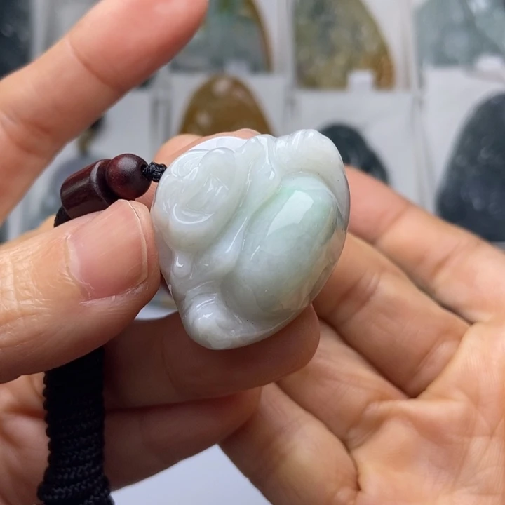 翡翠未镶嵌挂件翡翠