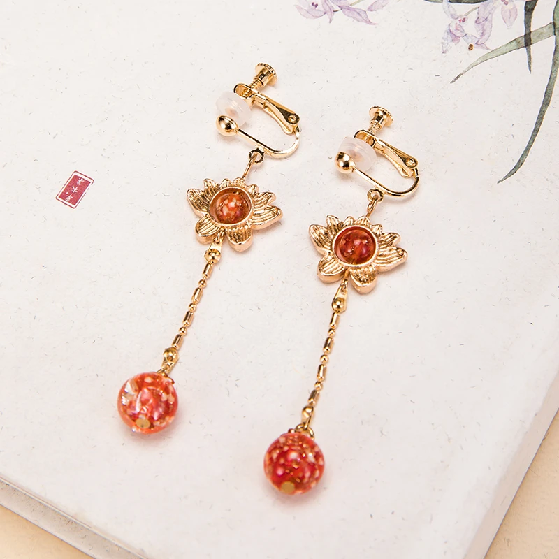 古风饰品耳饰耳夹耳钩合集清仓