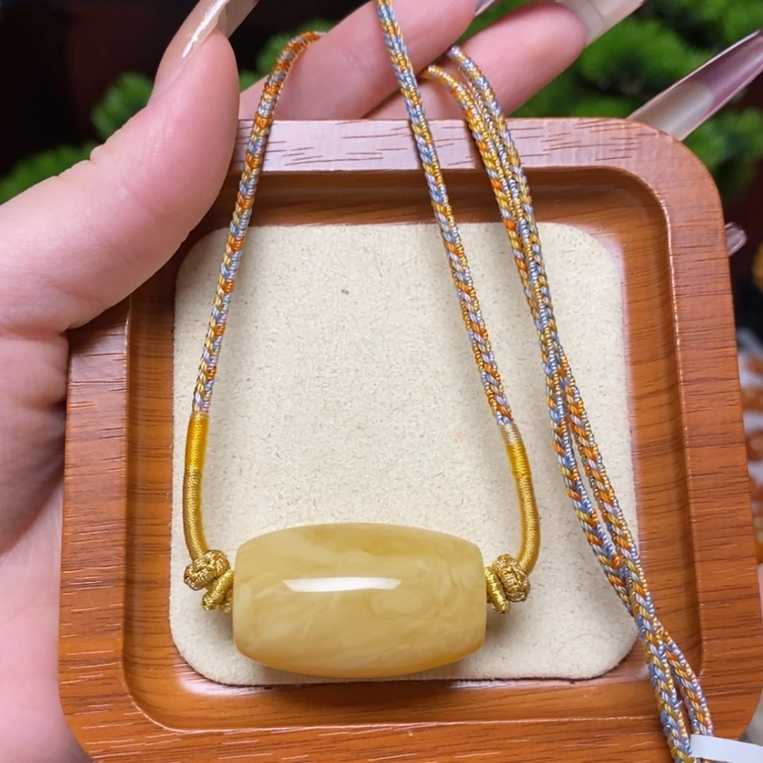 【闪购商品】蜜蜡颈饰未镶嵌项链