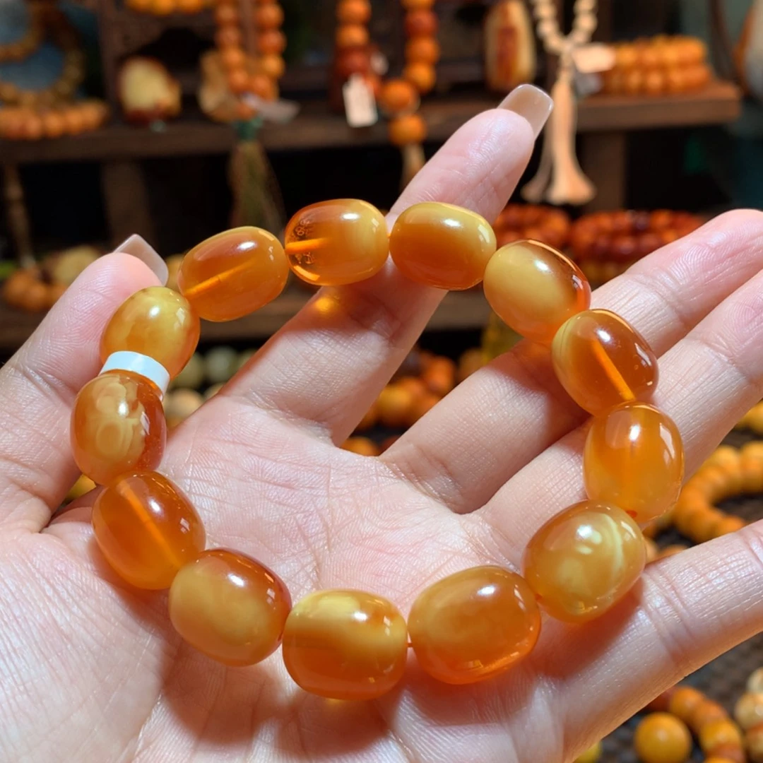 【闪购商品】手串蜜蜡未镶嵌蜜蜡手串