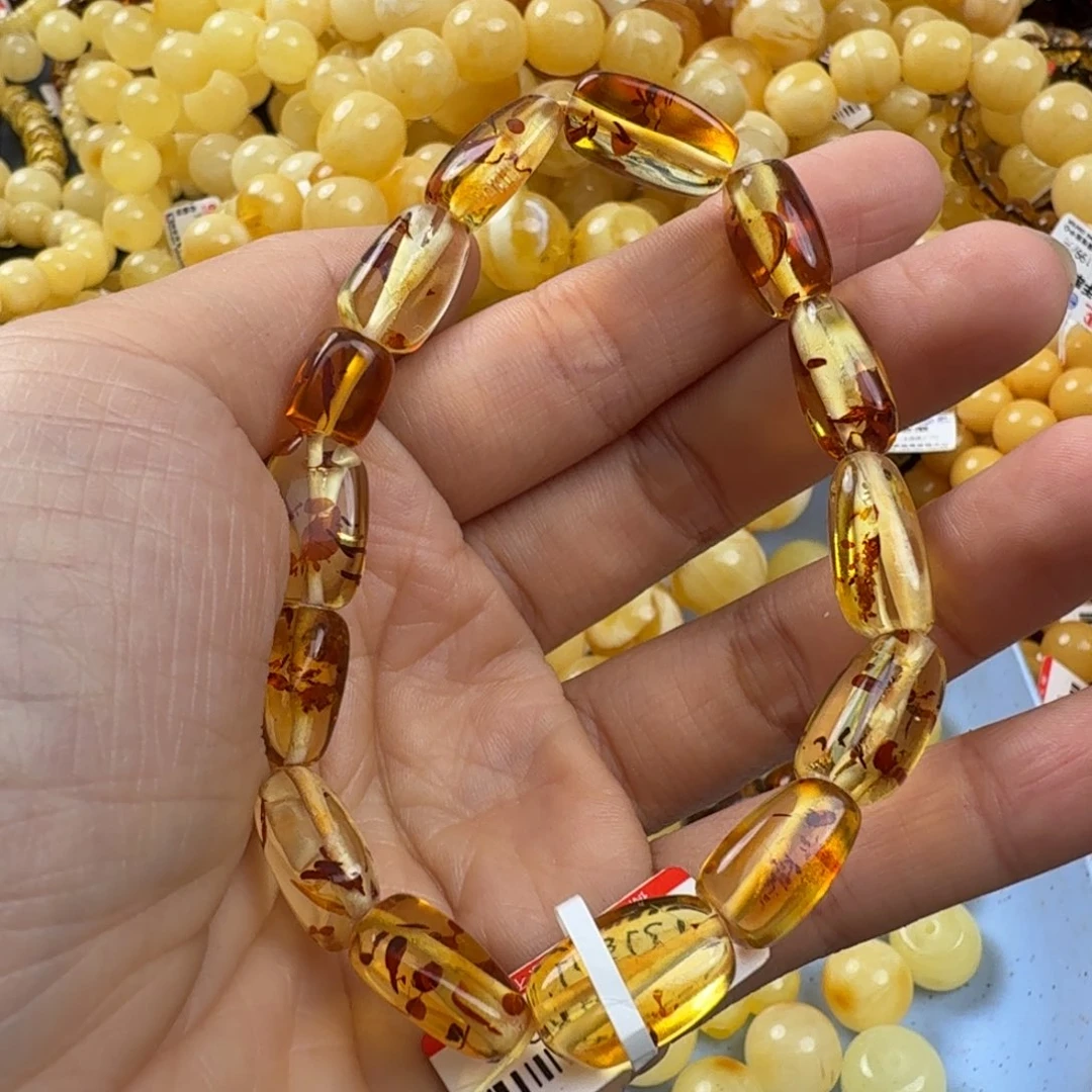 琥珀未镶嵌珠宝奇石