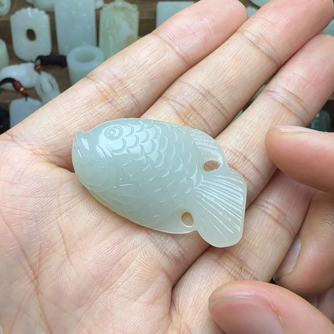 和田玉挂件未镶嵌