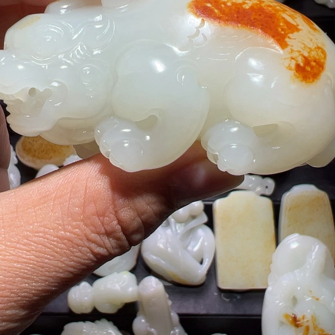 森***哥和田玉未镶嵌挂件