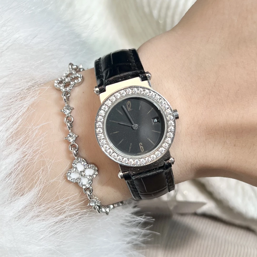 95新 BVLGARI/宝格丽 原盘/表径26-石英/BG015