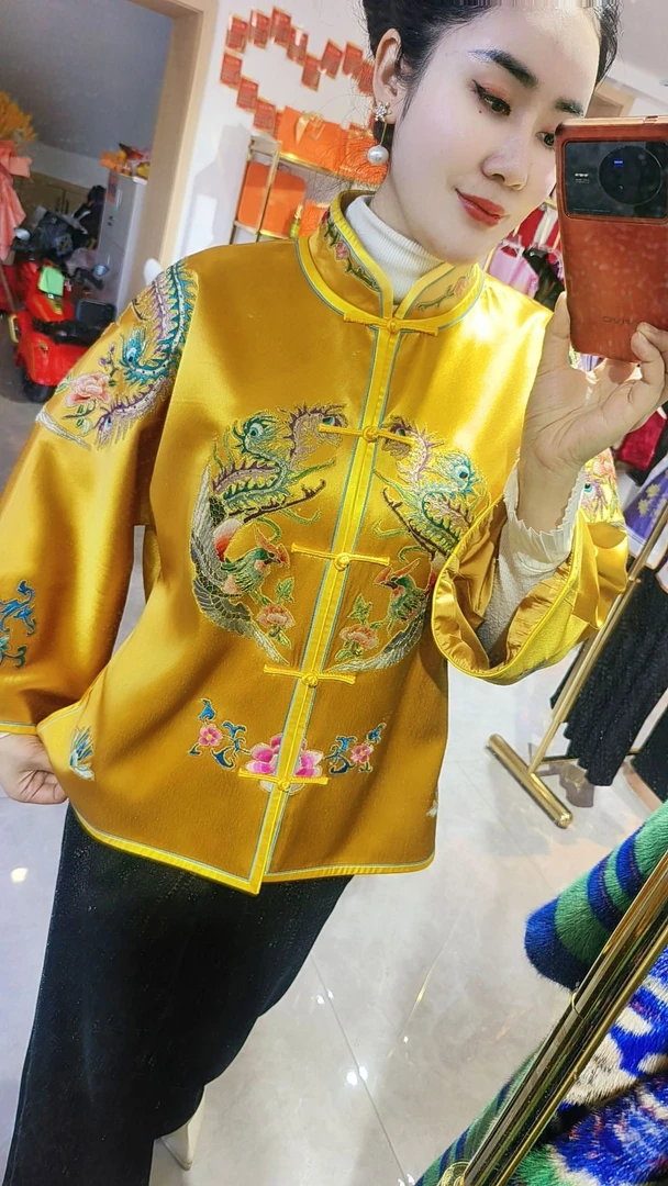 国风，金色金凤凰