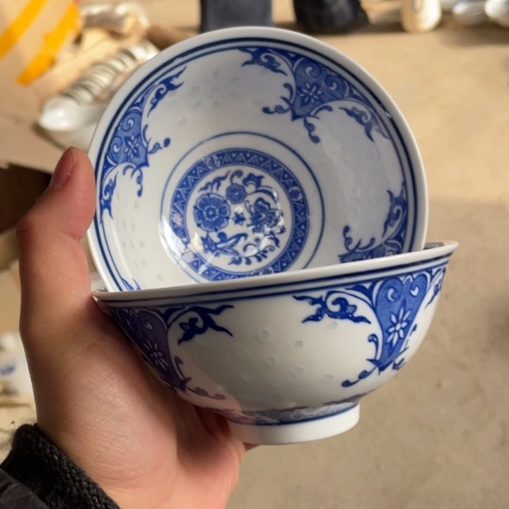 瓷碗景德镇高温细白瓷餐具