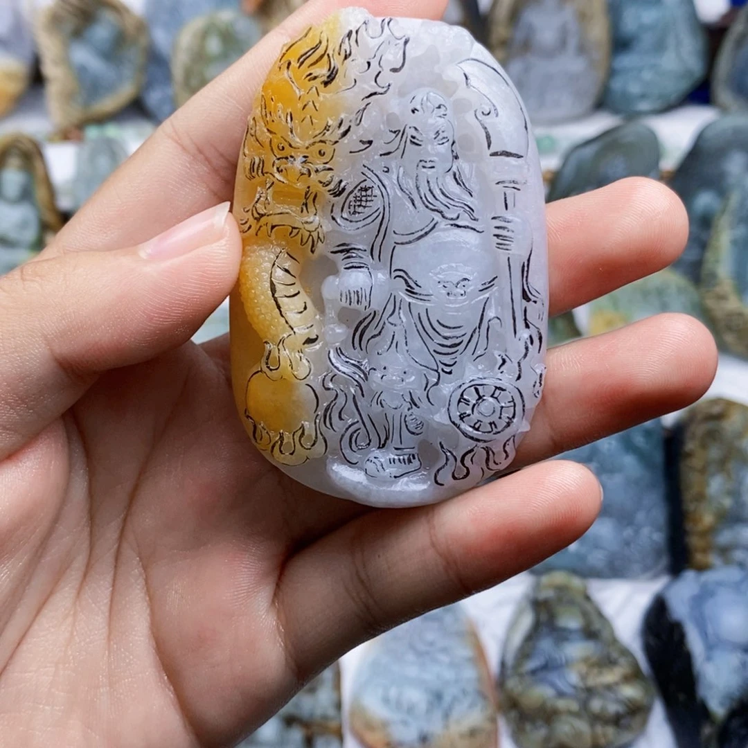 未镶嵌定制翡翠大****胎缅甸翡翠定制料