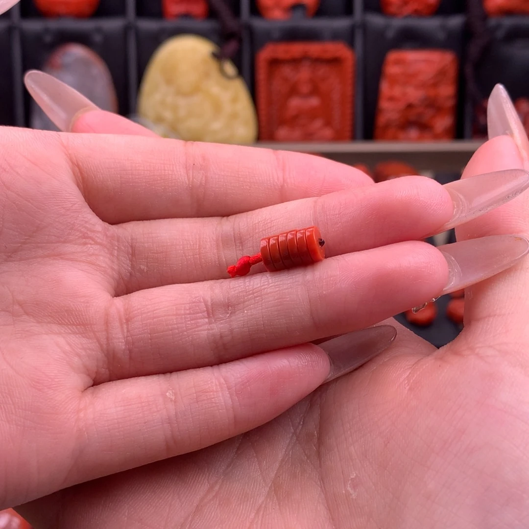 巷****南红玛瑙直切隔片6+未镶嵌