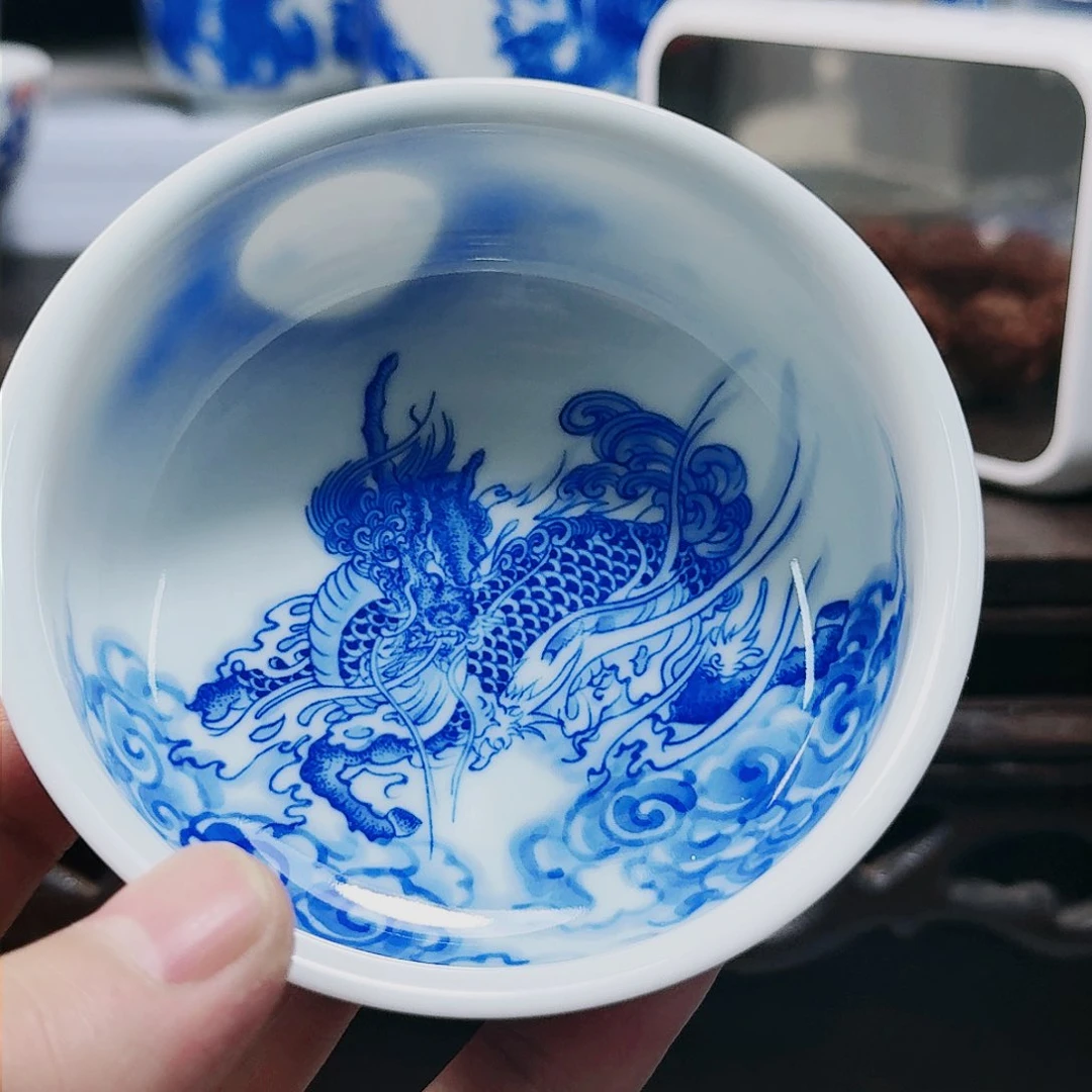 泥塑無*主人杯手工手绘