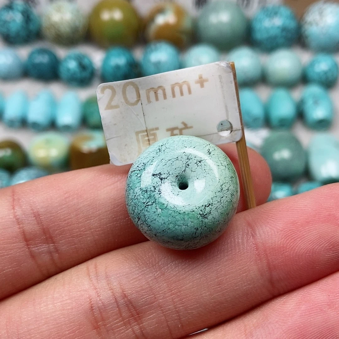 未镶嵌绿松石珠宝半成品