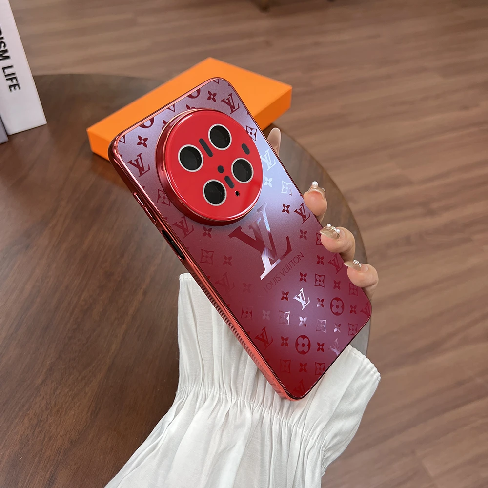 适用华为mate70pro手机壳pura70镜头全包防摔p60新款mate50潮老花