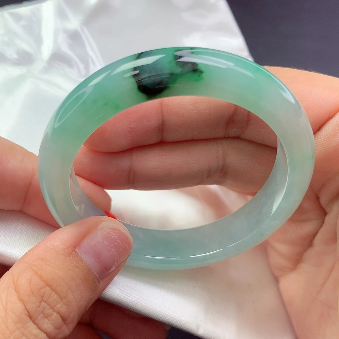 【闪购商品】翡翠手镯未镶嵌a 12668