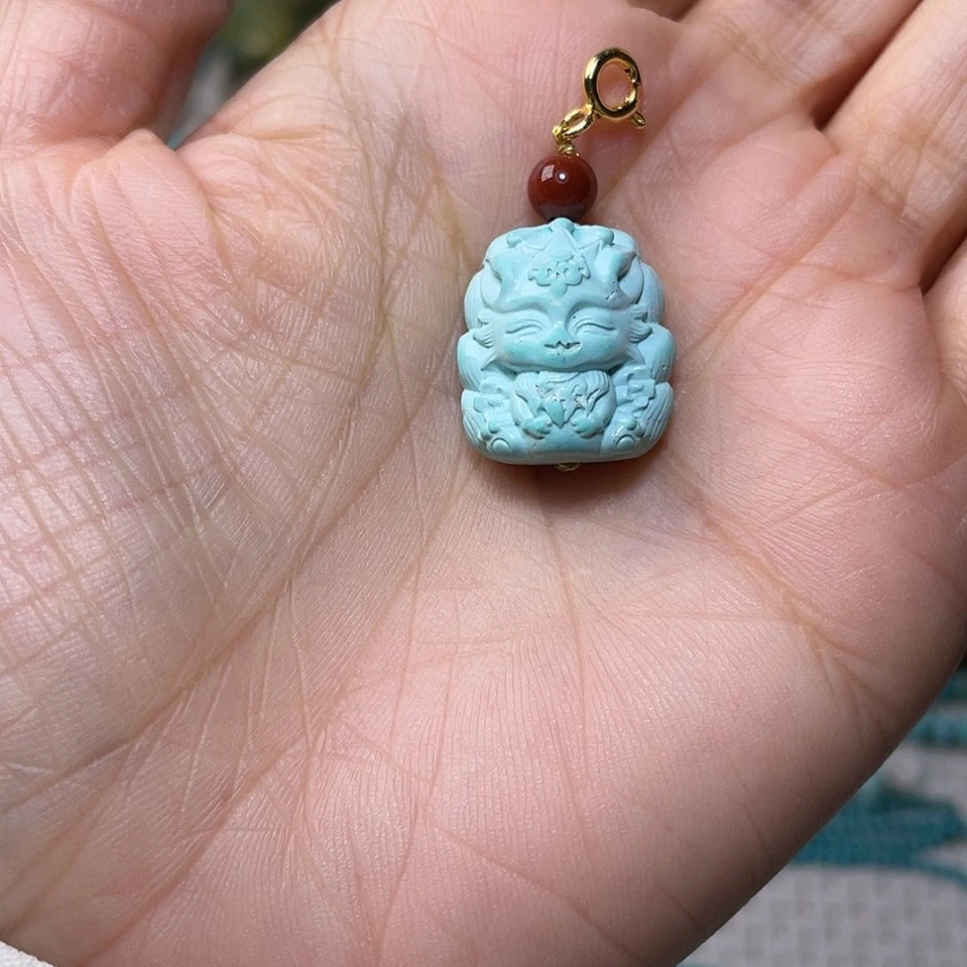 绿松石未镶嵌配饰