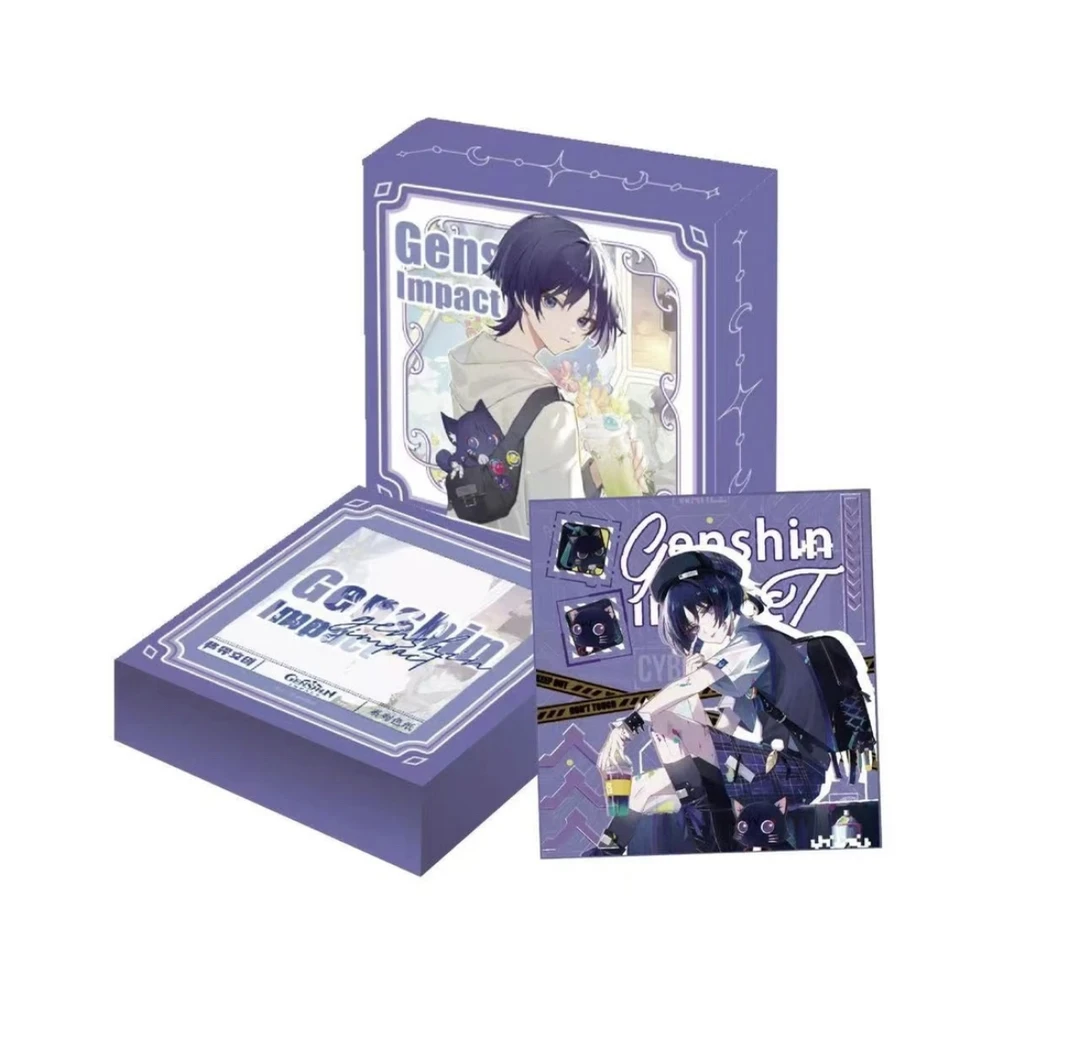 【玩法合集】格界文创星辉第二弹源神系收藏色纸盲盒【默认代拆】佑佑