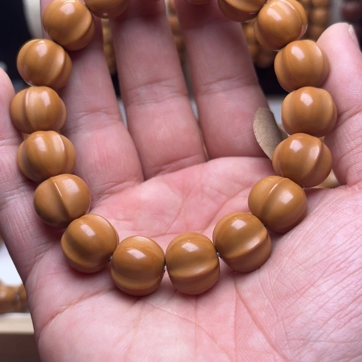 猴头核桃手串鲨鱼三花15