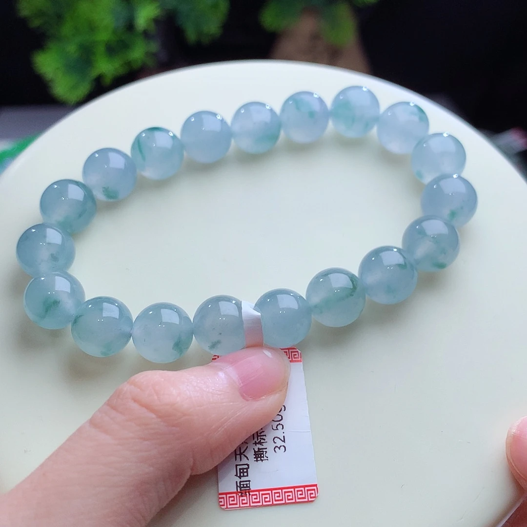 翡翠未镶嵌手串卡10