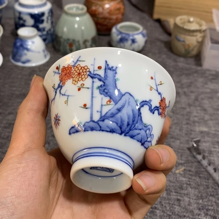 紫砂茶杯非常漂亮好看的碗