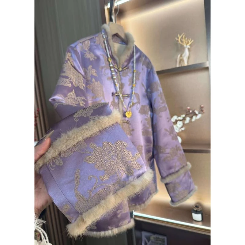 祎祎-浮生｜2024新中式国风改良女气质新版加厚外套2024D0020