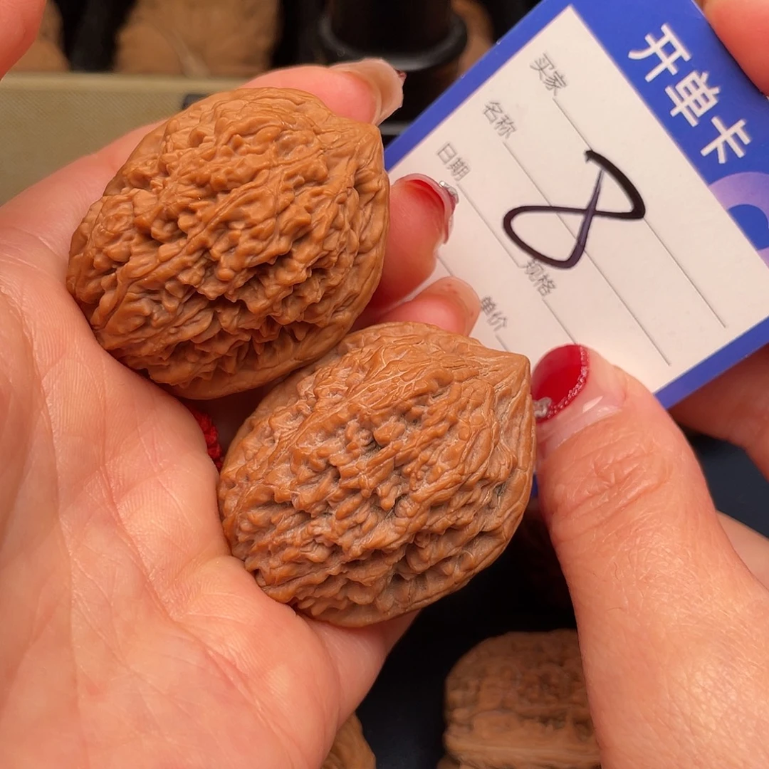 文玩核桃吊坠大蒜头35尺