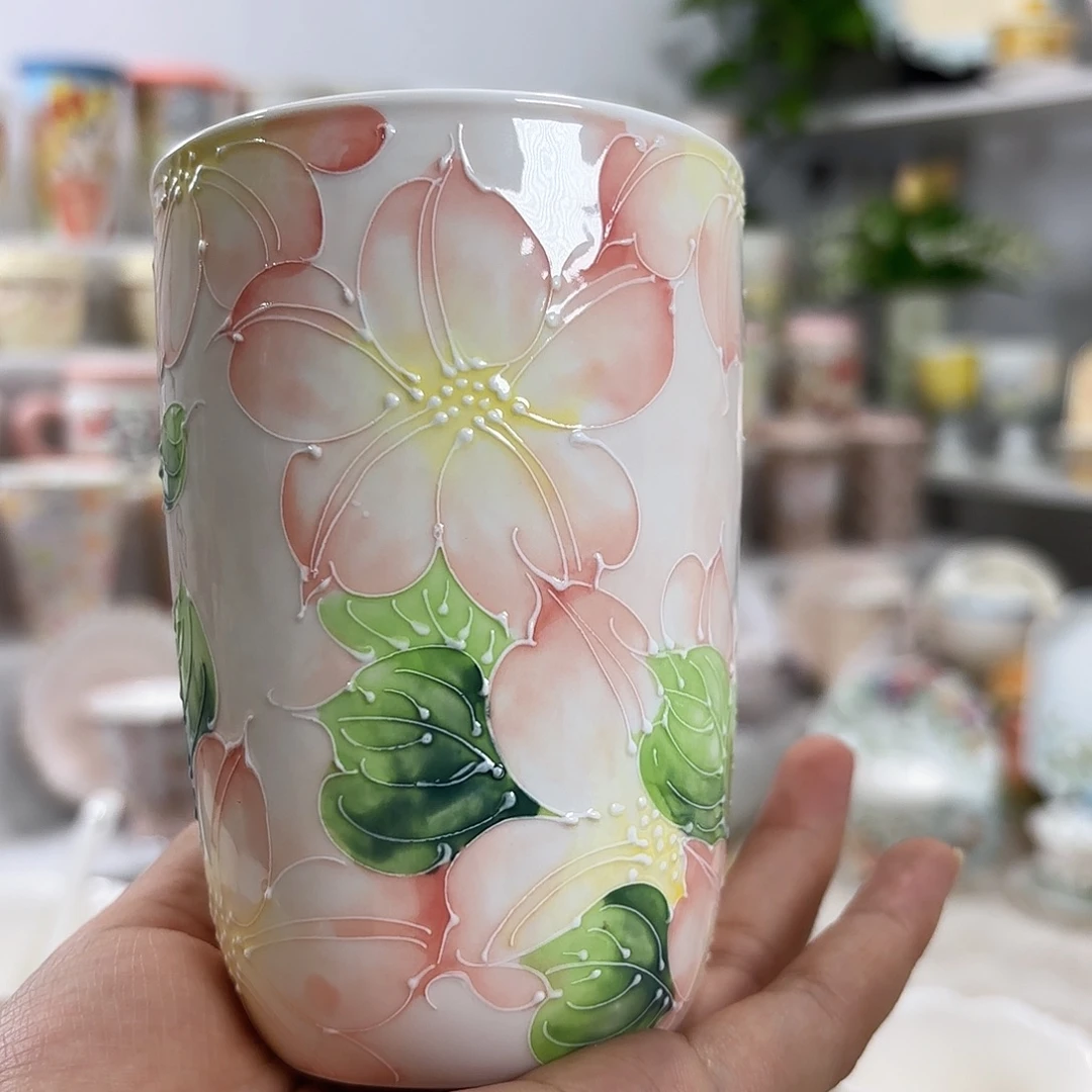 手绘创意高温釉下彩陶瓷