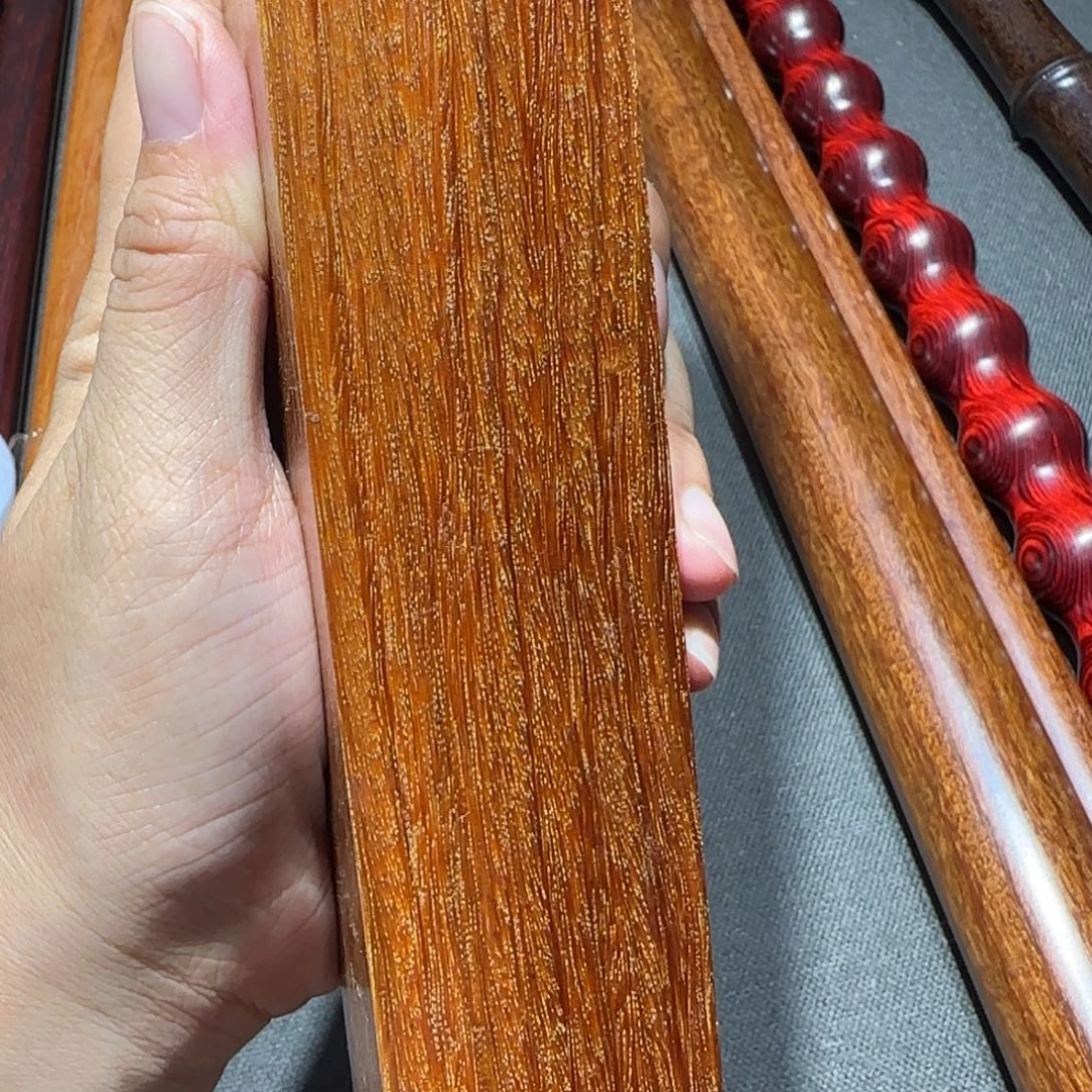 阿***）直径4长40厘米左右金星紫檀