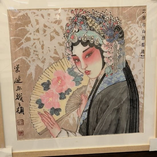 国画画作精品软片不带框
