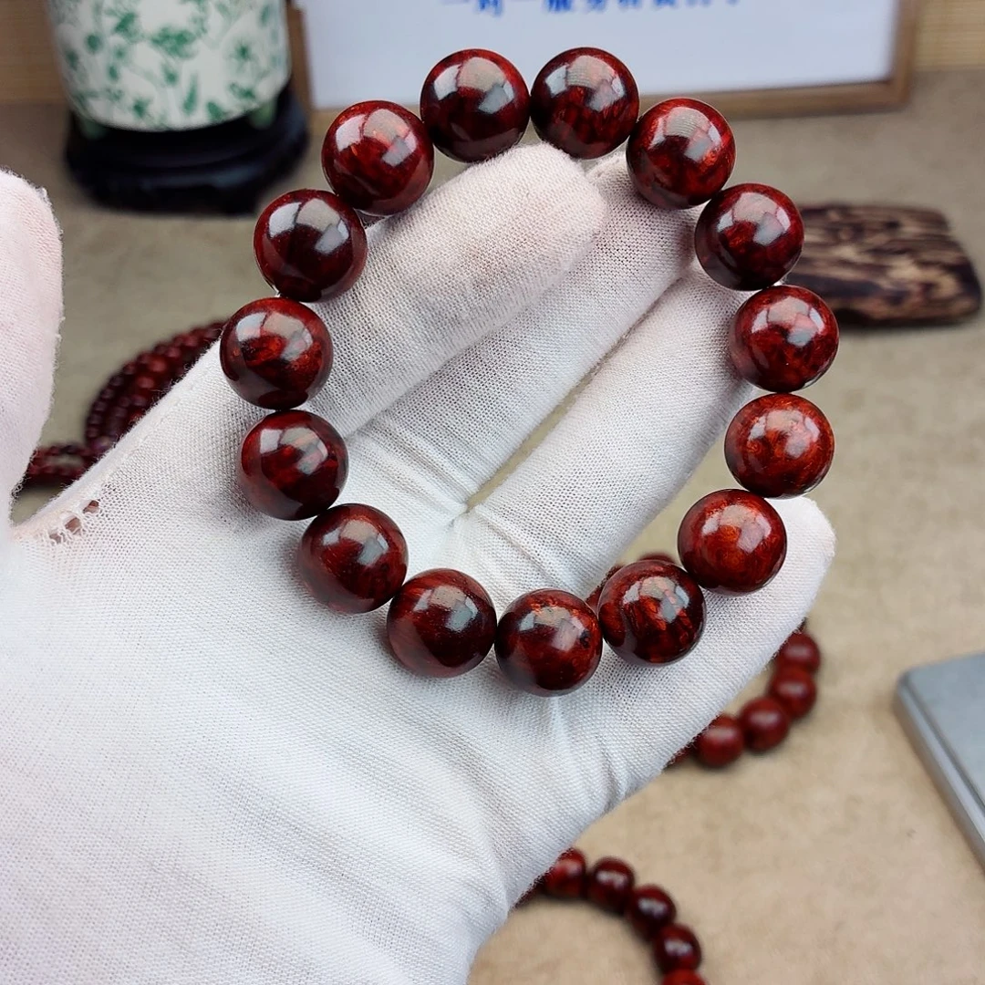 檀香紫檀（小叶紫檀）手串/手链15留疤