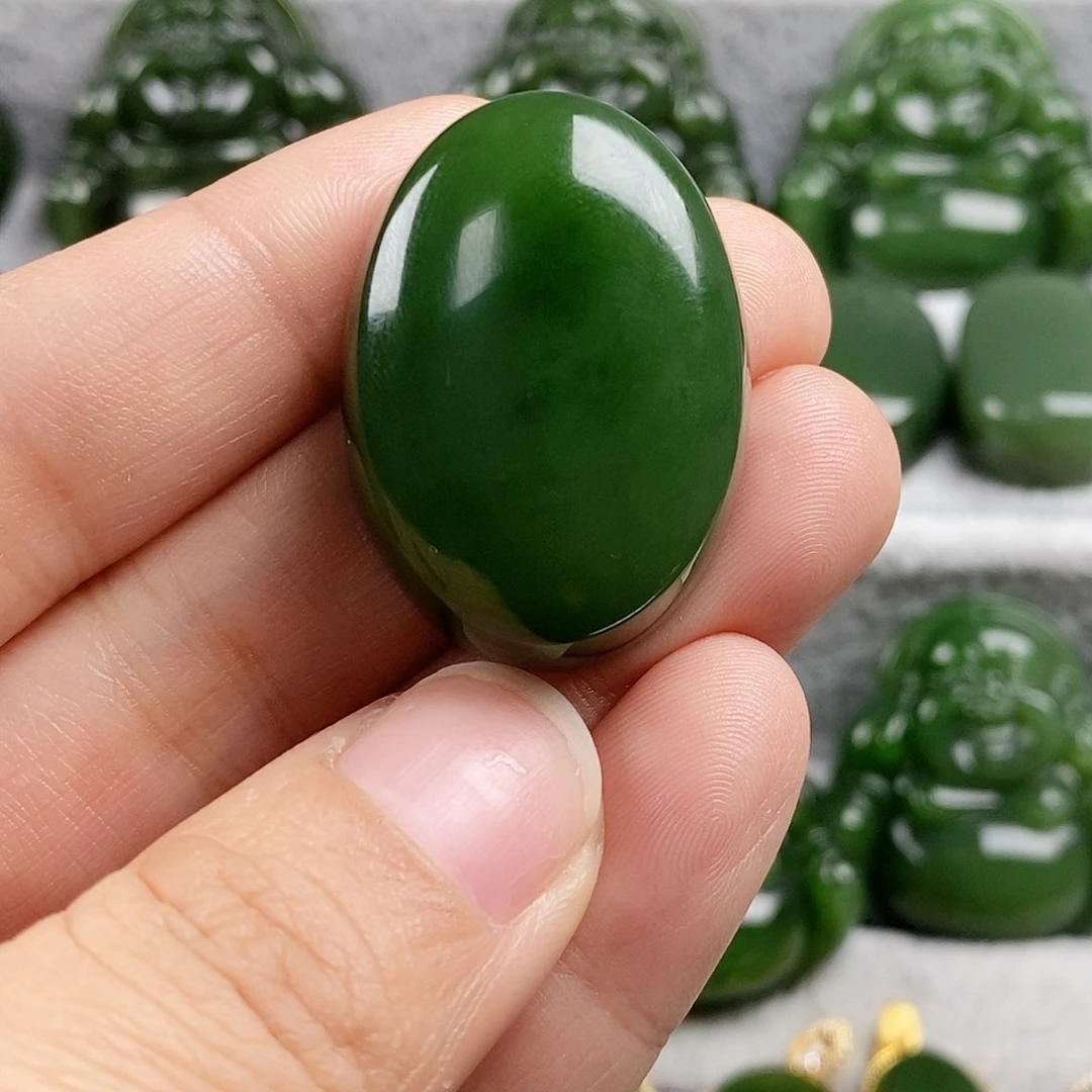 和田玉（碧玉）未镶嵌颈饰