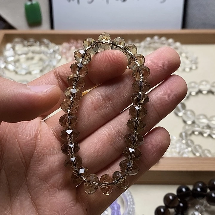 非金属卡10mm+茶刻面