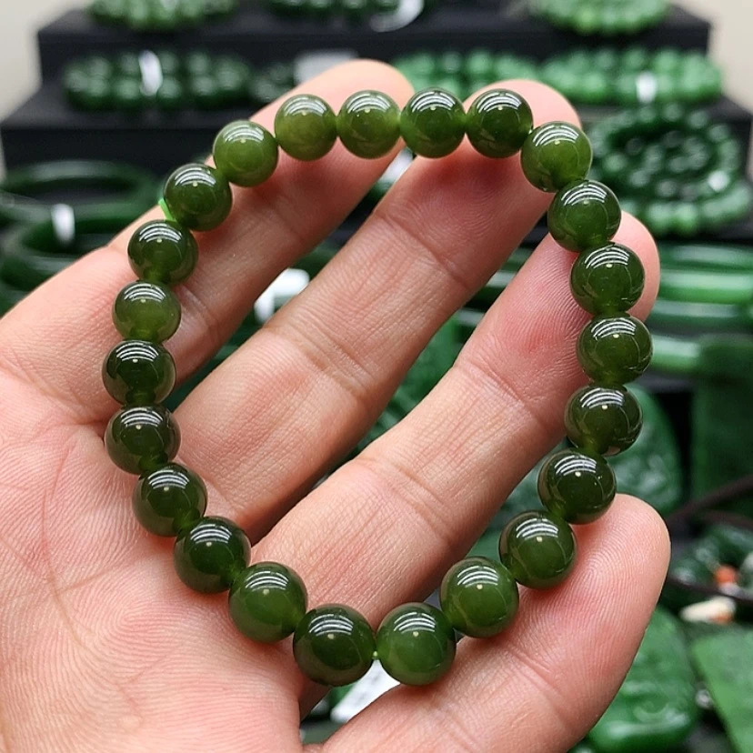 【闪购商品】和田玉（碧玉）手链未镶嵌