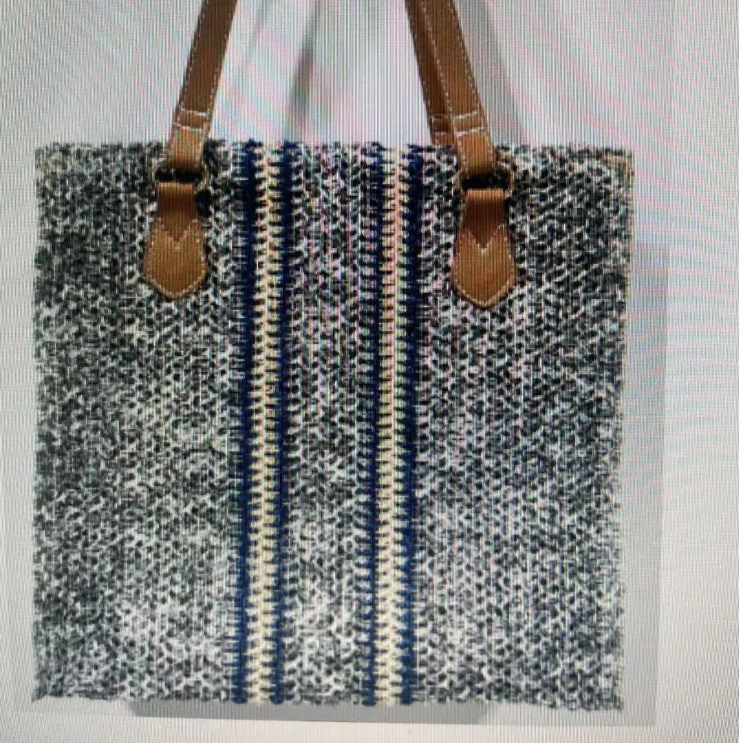 （链接）森系编织时尚通用化妆包休闲百搭可爱风韩系