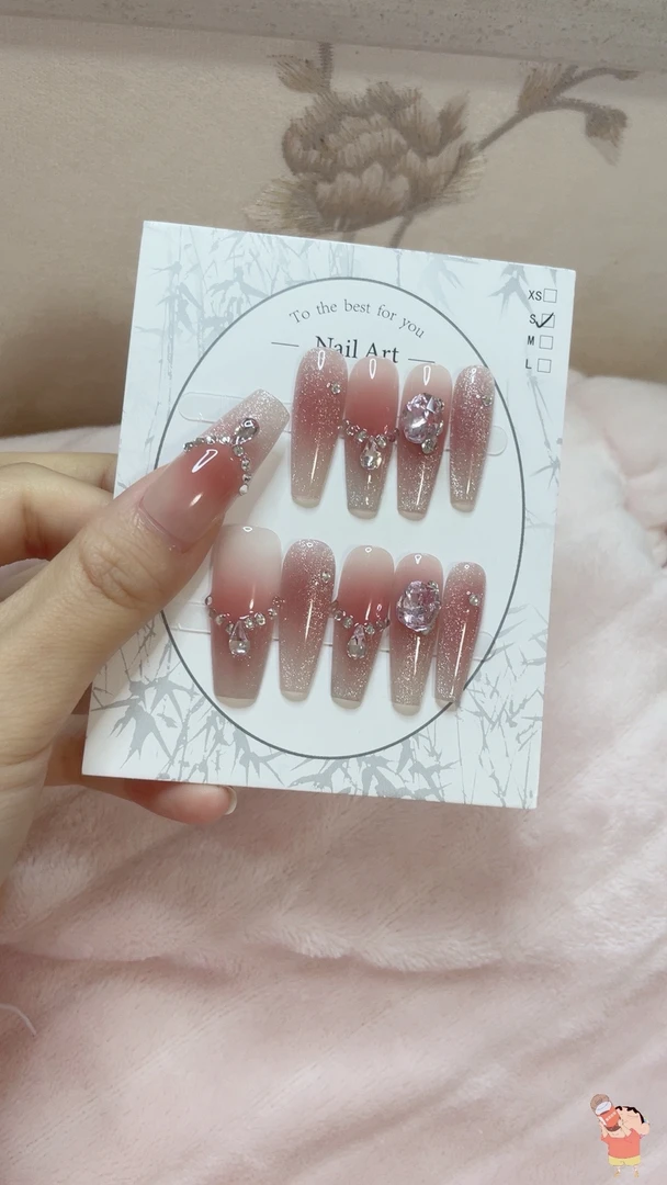 手工穿戴甲高级气质显白可拆卸美甲「两单飞」默认微瑕