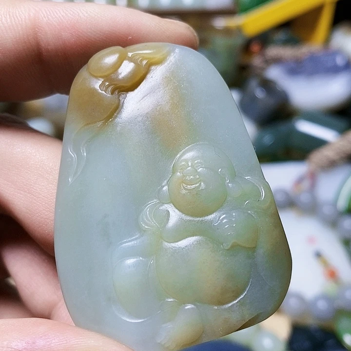 和田玉（糖玉）颈饰未镶嵌格*