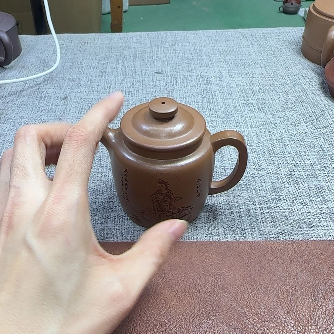 茶壶紫砂民间手艺人全手工制作