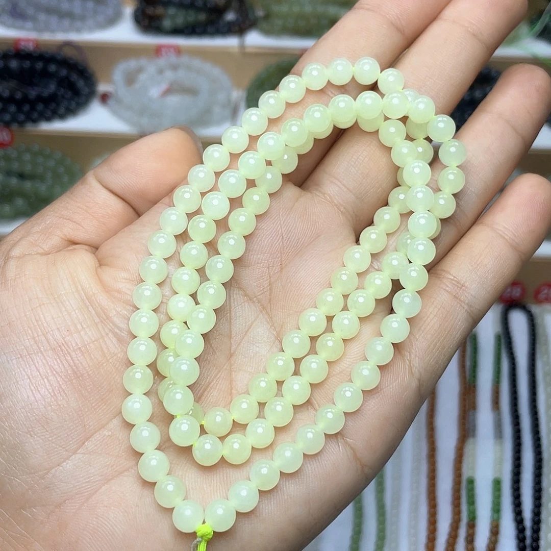 和田玉颈饰未镶嵌6mm