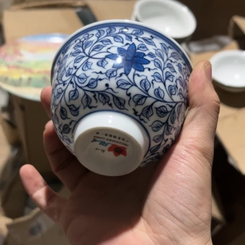 瓷其他手绘杯一个陶瓷