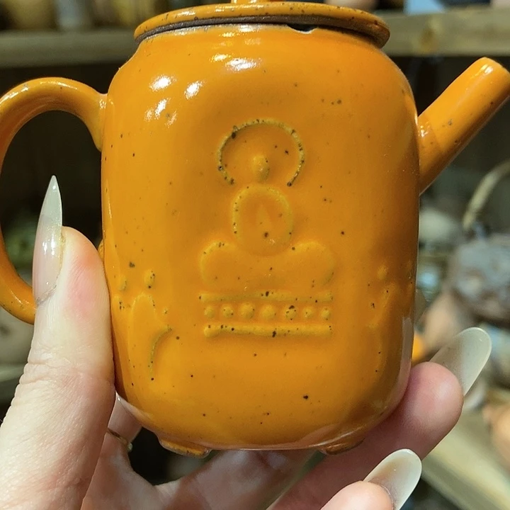 柴烧老岩泥高端茶器