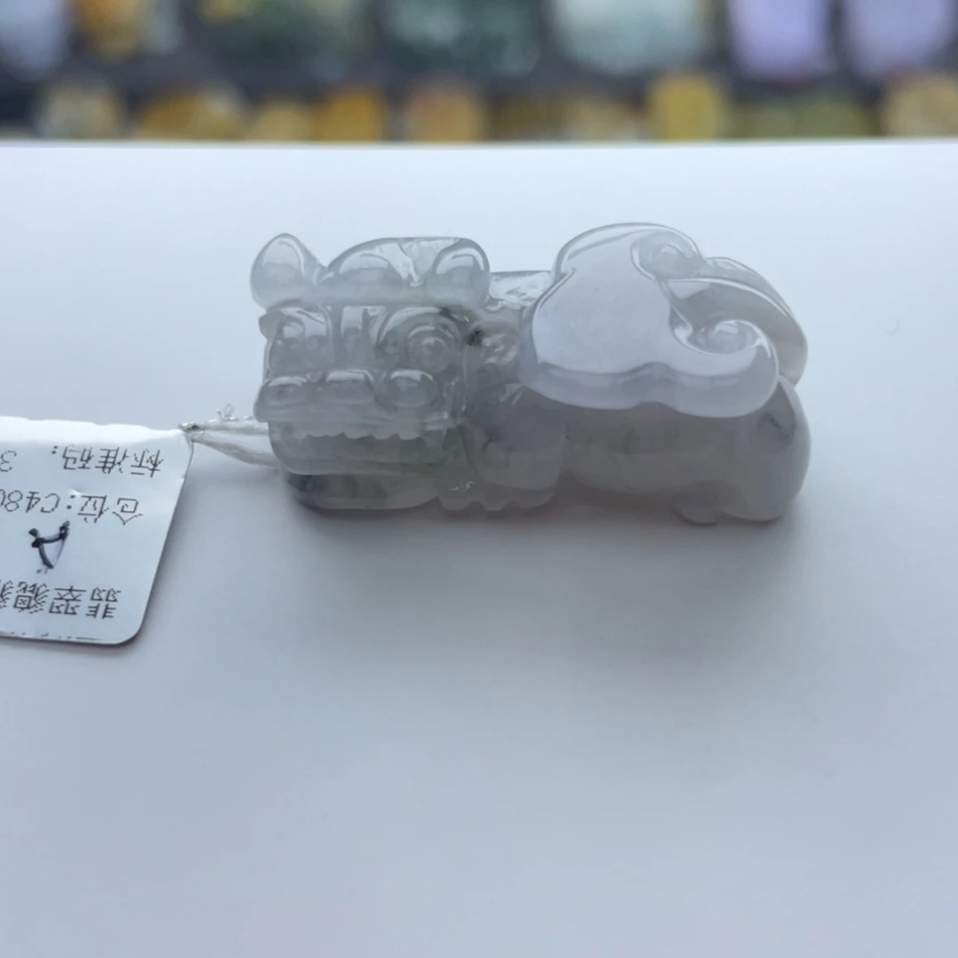 翡翠颈饰未镶嵌貔貅