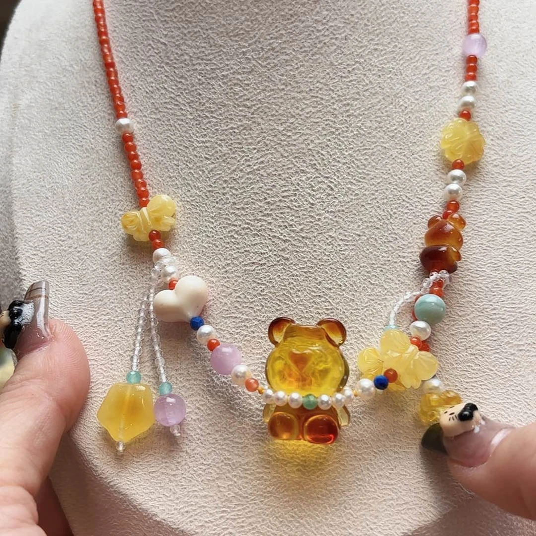 琥珀手链未镶嵌琥珀