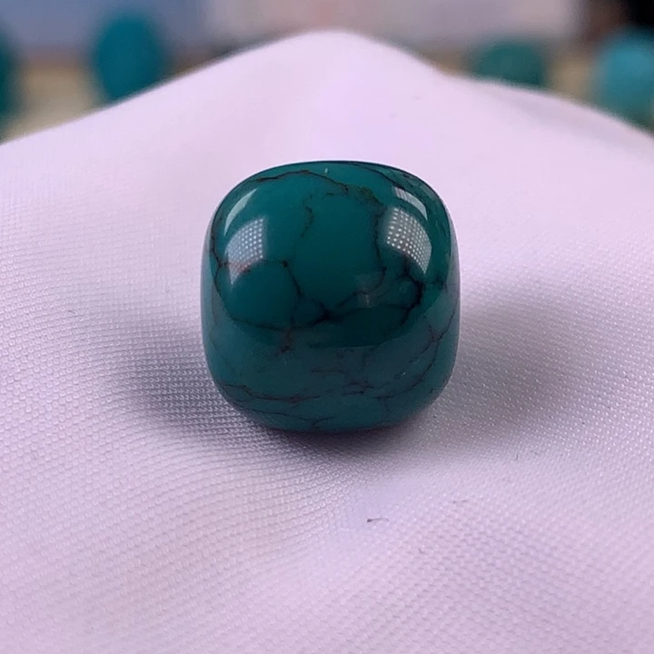 绿松石未镶嵌珠宝奇石13mm