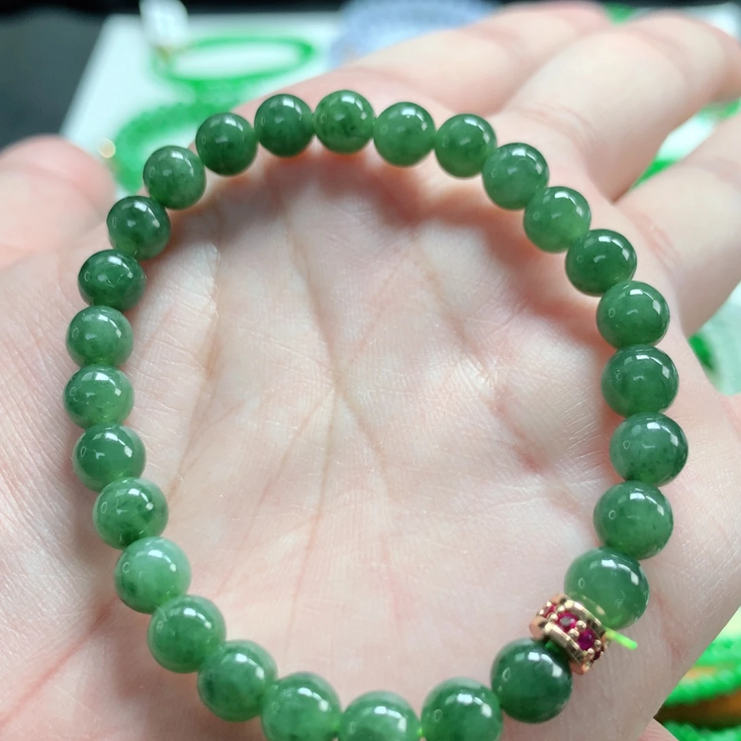 翡翠未镶嵌手链翡翠