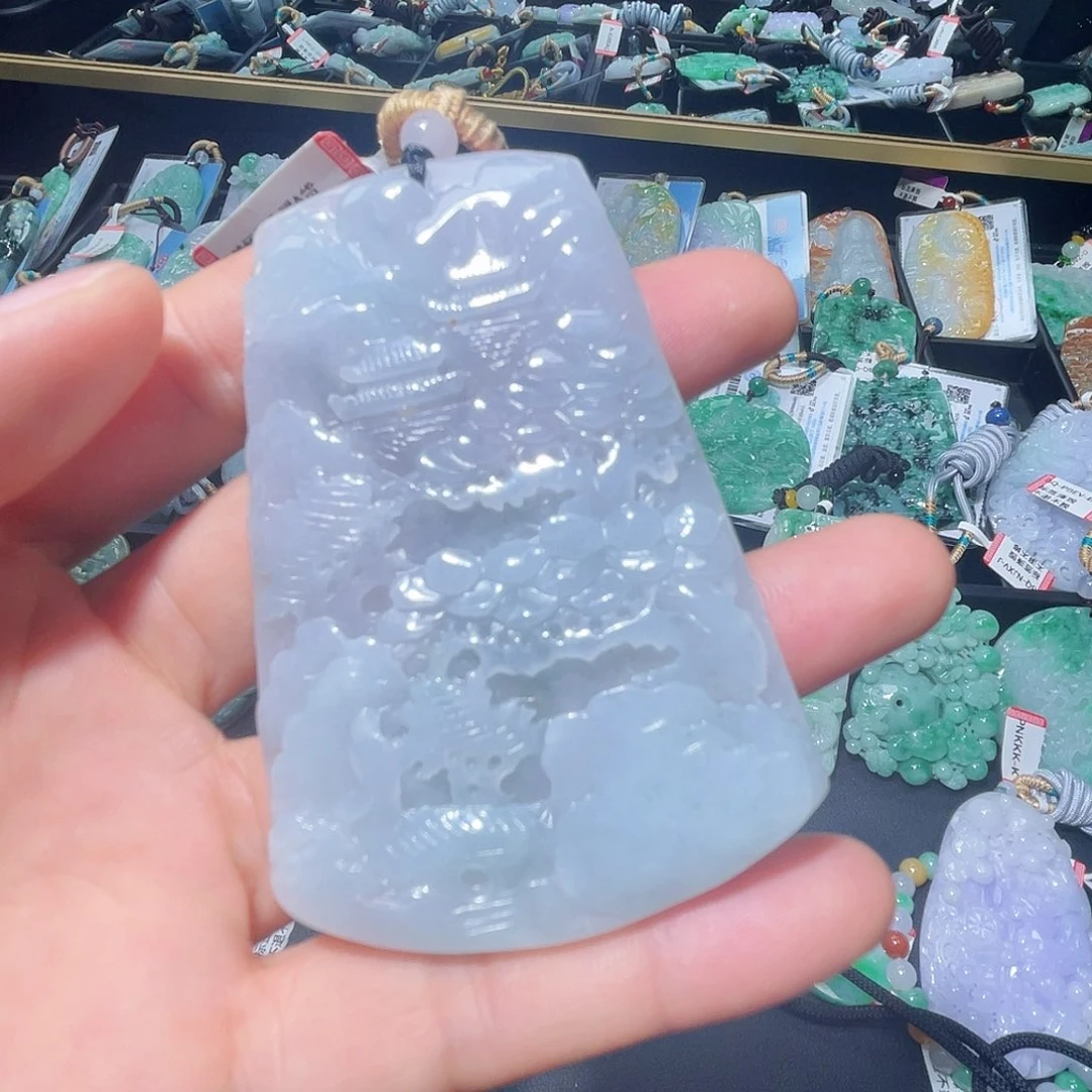 颈饰未镶嵌翡翠一