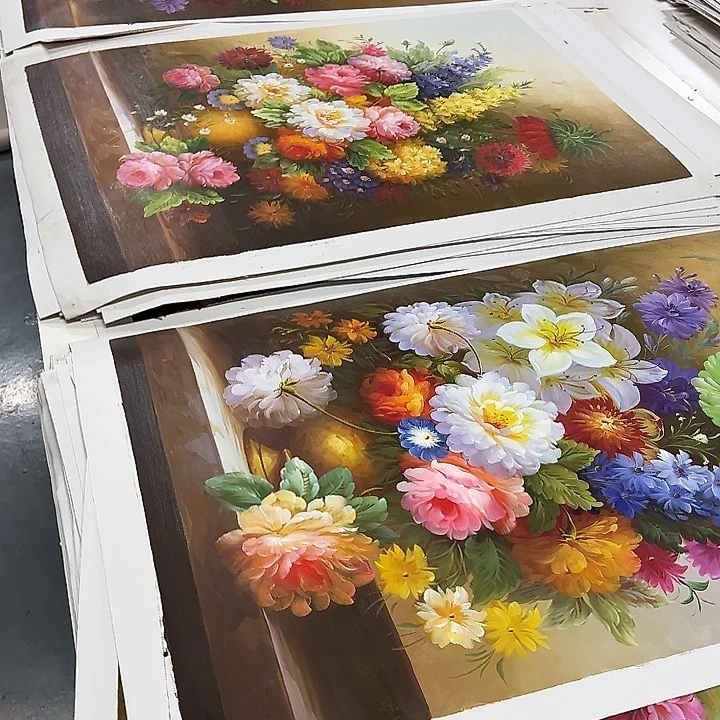 油画恭喜嘻嘻一直嘻嘻