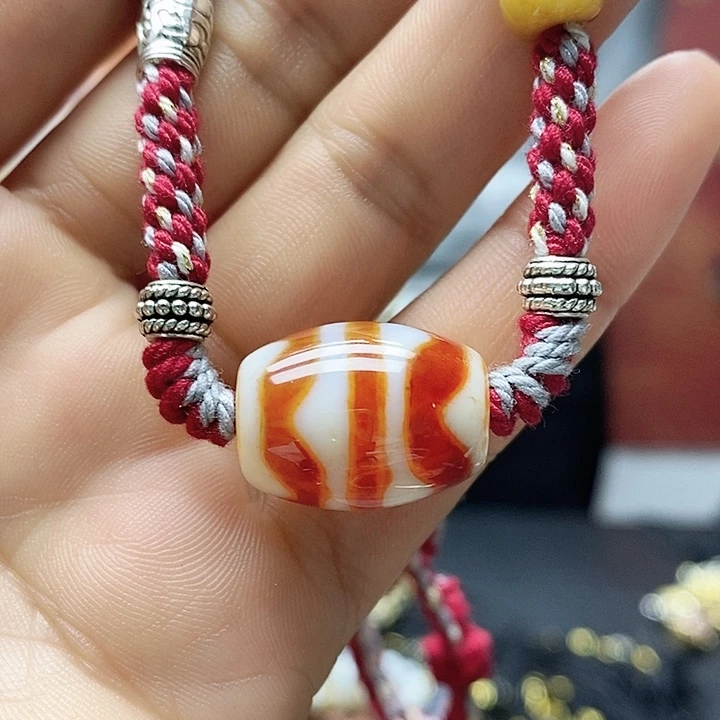 玛瑙/玉髓合金颈饰