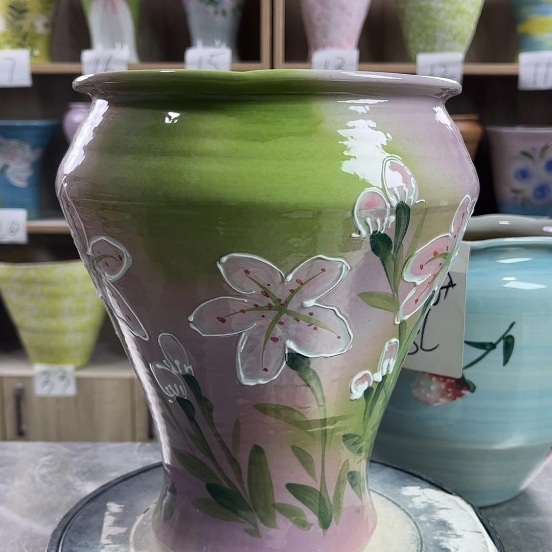 景德镇陶瓷花盆花盆