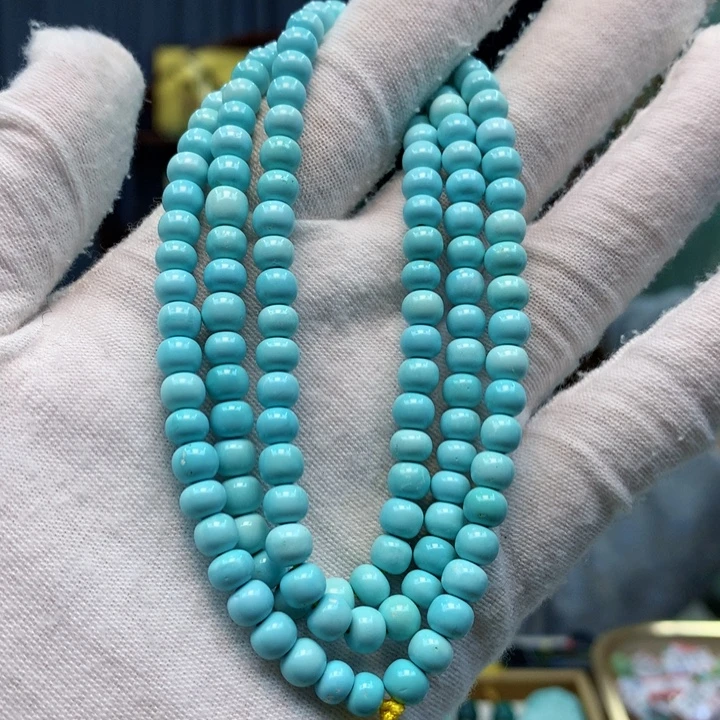 绿松石未镶嵌长链卡5.9