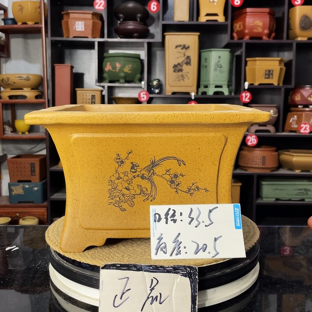 D-盆尚好紫砂花盆