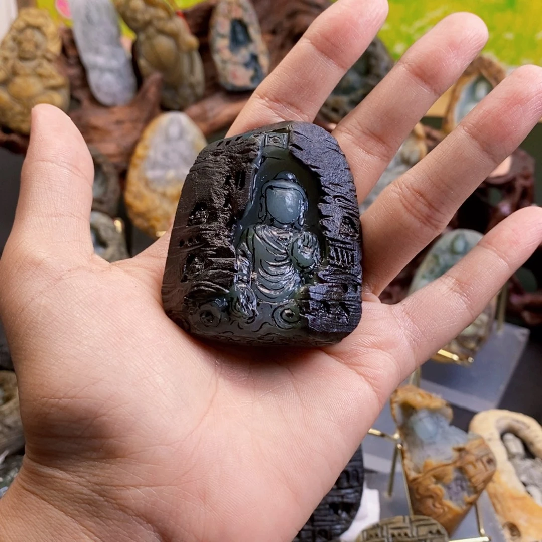 A***A定制翡翠未镶嵌翡翠定制链接