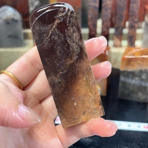寿山石印石紫*寿山石印石